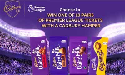 Win Cadbury Hampers & premier League Tickets