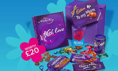 Win a Mother's Day Chocolate Hamper with Cadbury Gifts