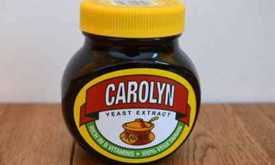 Free Personalised Jar of Marmite