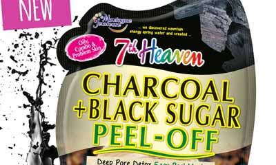 Free Charcoal & Black Sugar Peel-Off Face Mask