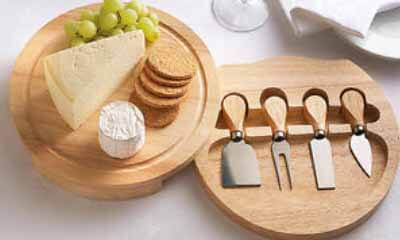 Free Cheese Board & Knife Set