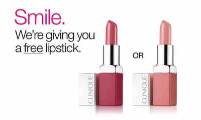 Free Clinique Pop Lip Colour Lipstick