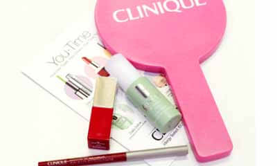 Free Clinique You-Time Express Service & Samples