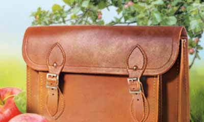 Free Handcrafted Leather Satchels