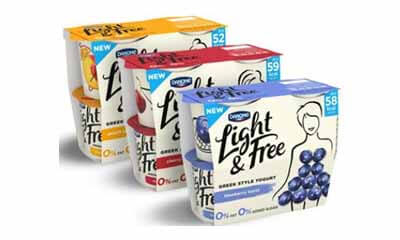 Free Danone Light And Free Strawberry Greek Style Yoghurt