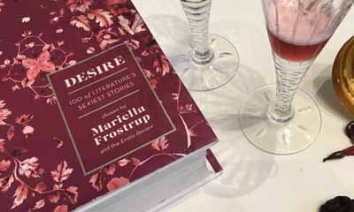 Win Cow Vodka & Mariella Frostrup Book