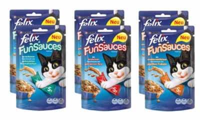 Free Felix FunSauce Cat Food