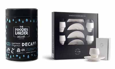 Free Tins of Coffee & Espresso Coffee Cups Gift Sets