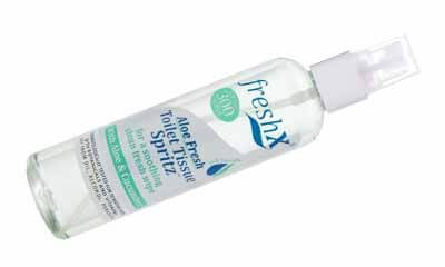 Free FreshX Toilet Tissue Spritz