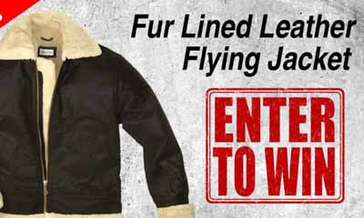 Win a Leather Flying Jacket