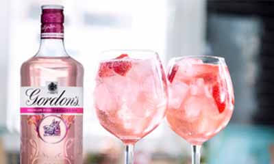 Free Gordons Pink Gin Cocktail