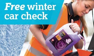 Free Halfords Winter Car Health Check