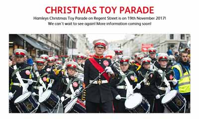 Free Hamleys Toy Parade 2017