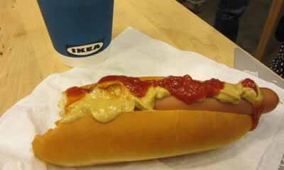 Free Hotdog or Ice Cream at Ikea
