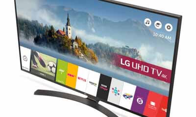 Free LG 49 inch Ultra HD 4K Smart TVs