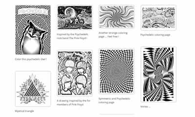 Free Adult Colouring Pages