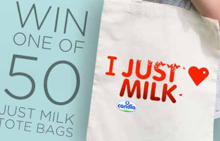 Free Tote Shopping Bag from Just Milk