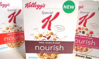 Free Box of Free Kellogg's Special K Nourish Cereal