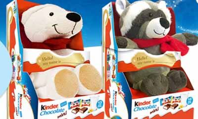 Free Kinder Soft Toy