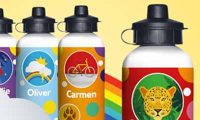 Free Kinder Personalised Water Bottle