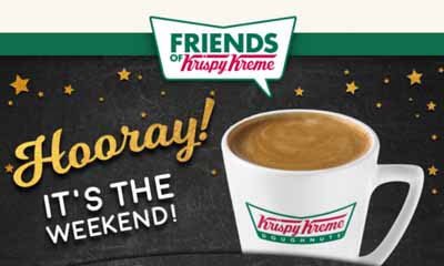Free Hot Drink at KrispyKreme