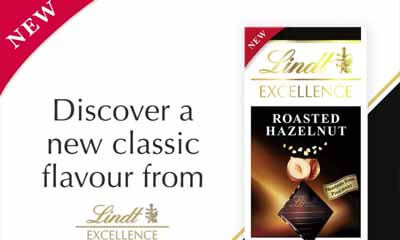 Free Lindt Roasted Hazelnut Chocolate