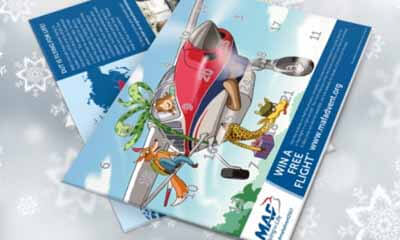 Free Aeroplane Advent Calendar