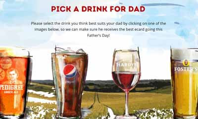 Free Father's Day Drink from Marstons
