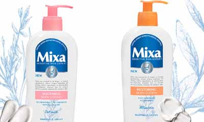 Free Mixa Body Lotion Pack