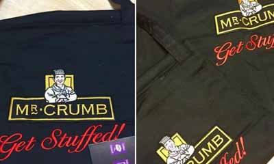 Win a Bespoke Mr Crumb Apron worth £20