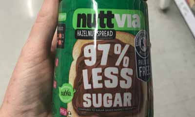 Free Nuttvia Hazelnut Chocolate Spread