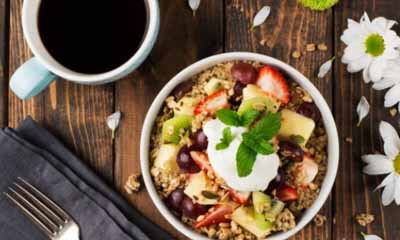 Free Organic Mini Breakfast