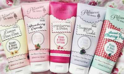 Free Strawberry Cupcake Hand Cream