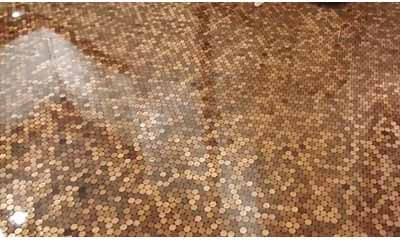 Kitchen or Bathroom Floor for Pennies