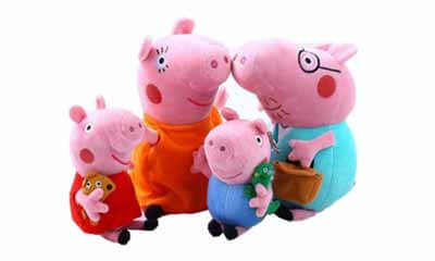 Free Peppa Pig Soft Toy