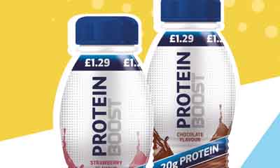Free Chocolate or Strawberry Protein Boost Drink