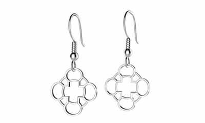 Win a Pair of Quatrefoil Silver Earrings