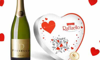 Free Raffaello Chocolates & Bottle of Prosecco