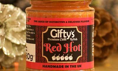 Free Gifty's Red Hot Chilli Relish