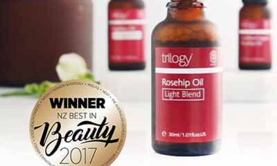 Free Bottle of Trilogy Rosehip Oil Light Blend