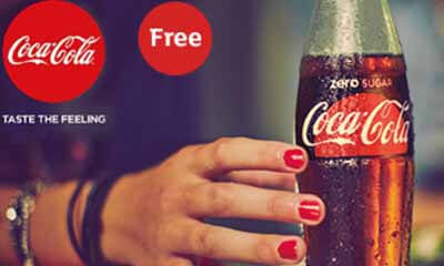 Free Coca-Cola Zero from Sainsbury's