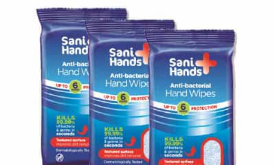 Free Sani Hands Anti-bacterial Hand Wipes