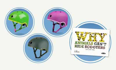 Free Micro Helmets & Scoot Safe Book