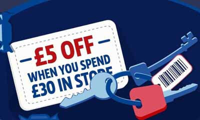 Free 5 Screwfix Voucher