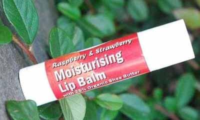 Free Raspberry & Strawberry Shea Butter Lip Balm