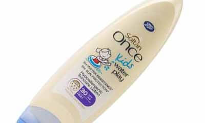 Free Soltan Kids Once Water Play Sun Cream