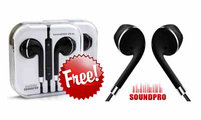 Free SoundPro Headphones