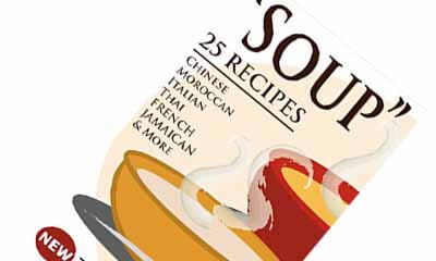 Free Kindle Edition of SOUP: 25 Recipes