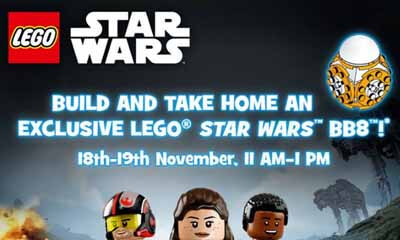 Free Lego Star Wars BB8 Toy