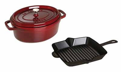 Win Staub Cast Iron Cookware